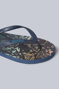 Oceana Mens Printed Flip Flops