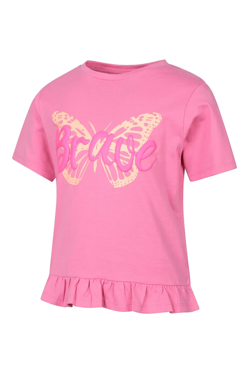 Brave Butterfly Kids Tee