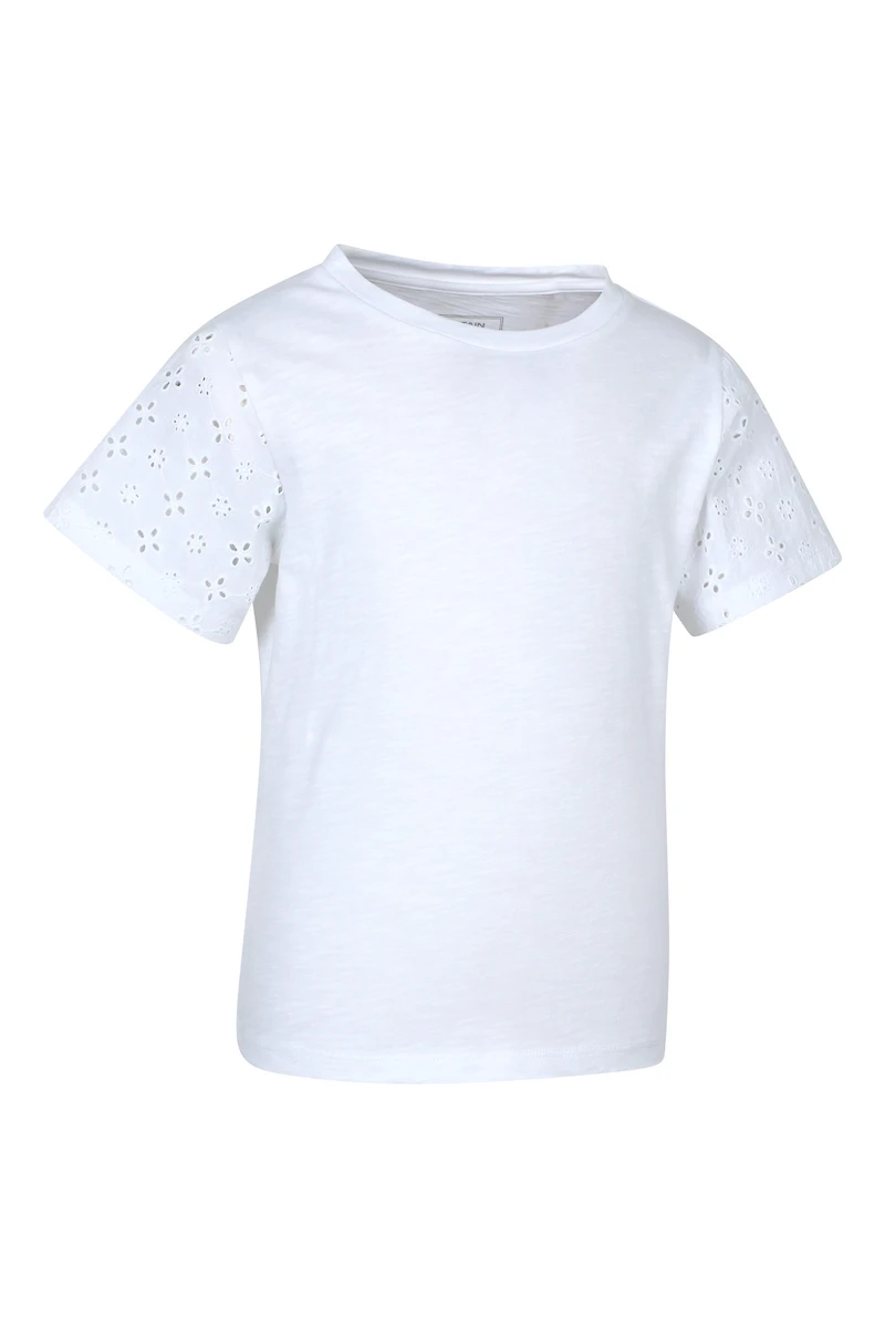 Izzy Kids Broderie Tee