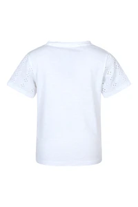 Izzy Kids Broderie Tee