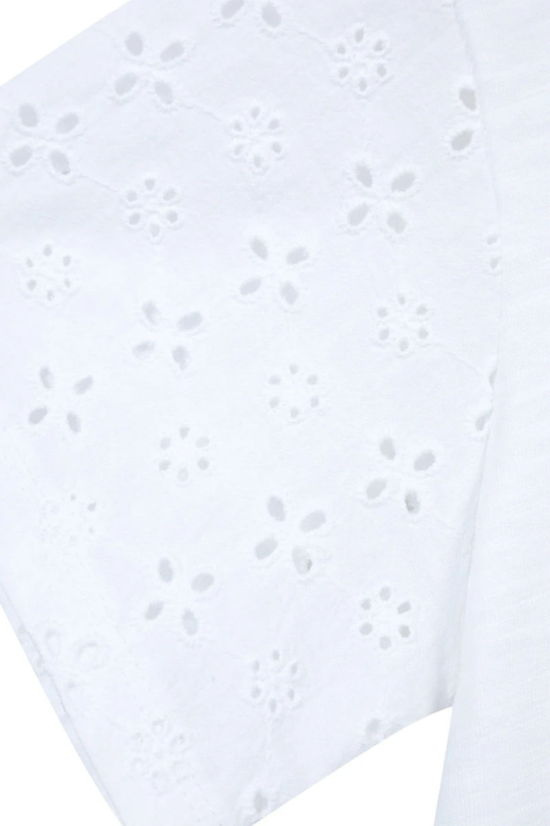 Izzy Kids Broderie Tee