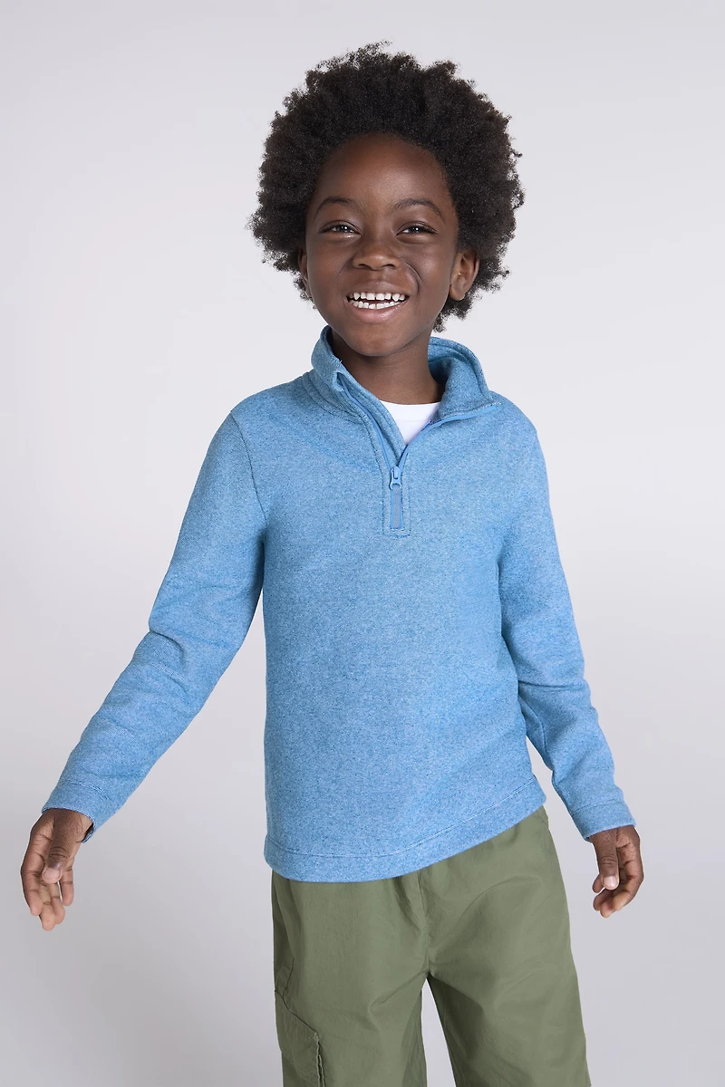 Hebridean Kids Half Zip Fleece