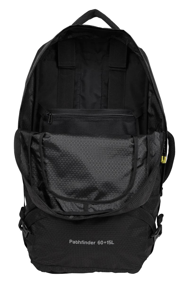 Pathfinder Lightweight Travel Rucksack 60 + 15L