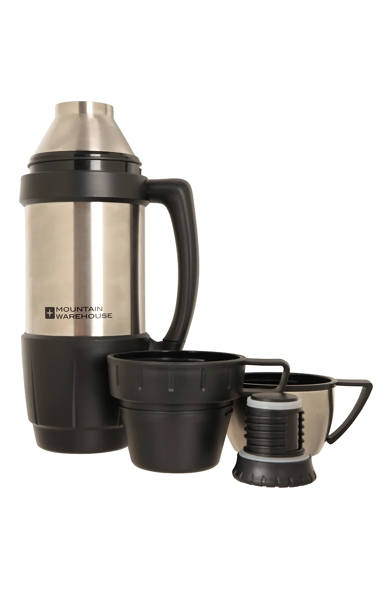 1L Flask and 2 Cup Set
