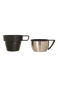 1L Flask and 2 Cup Set