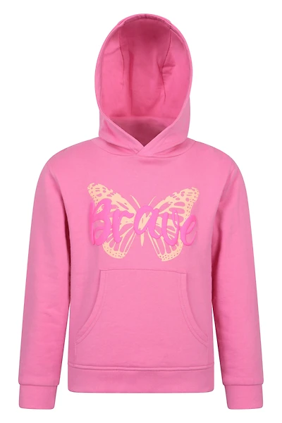 Brave Butterfly Kids Hoodie