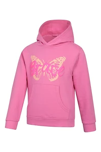 Brave Butterfly Kids Hoodie