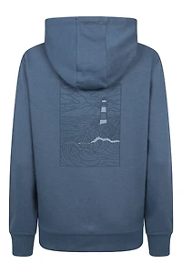 Printed Lighthouse Womens Hoodie