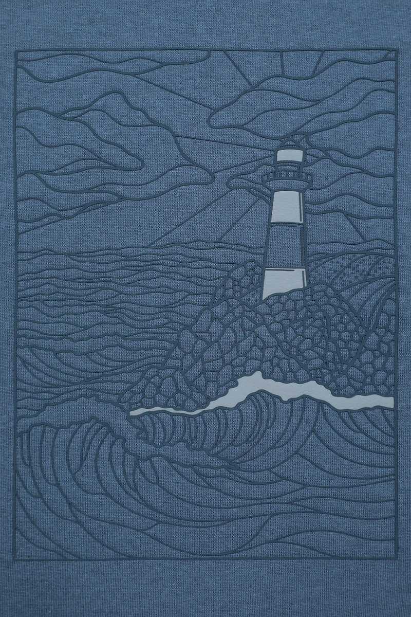 Printed Lighthouse Womens Hoodie