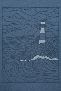 Printed Lighthouse Womens Hoodie