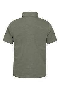 Slub Kids Polo Shirt