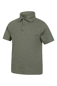 Slub Kids Polo Shirt