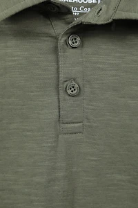 Slub Kids Polo Shirt