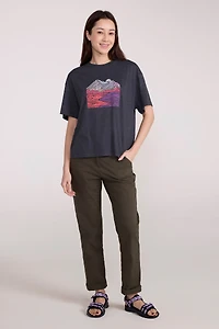 Landscape Womens Boxy Fit T-Shirt
