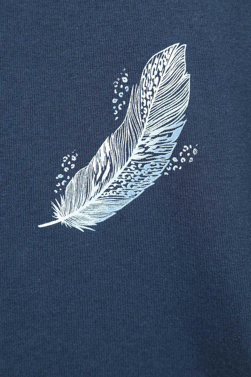 Feather Womens Relaxed Fit T-Shirt
