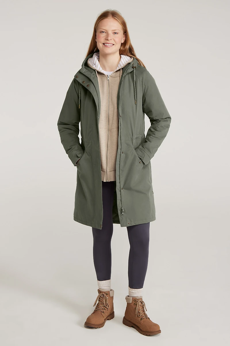 Polperro Women's Waterproof Lightweight Padded Jacket