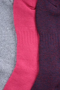 Quarter Length Womens Walking Sock 3-Pack