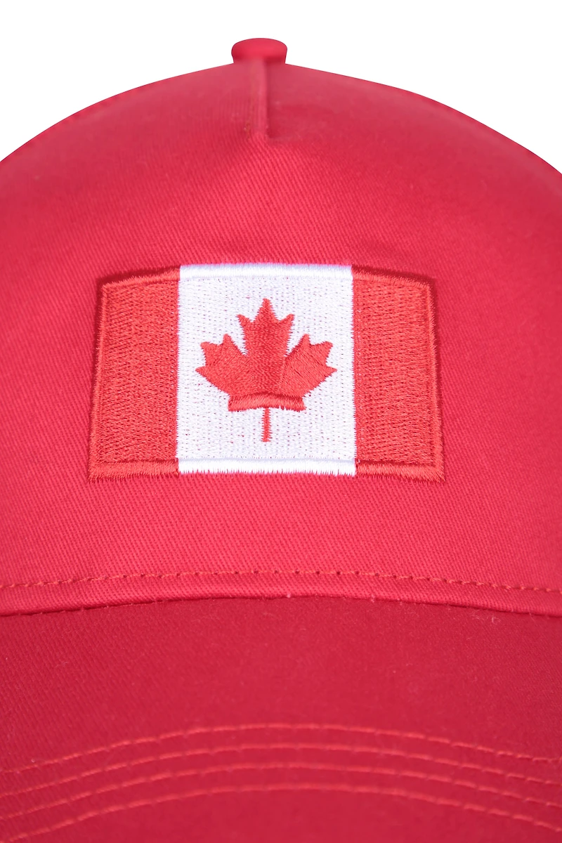 Canada Flag Mens Trucker Cap