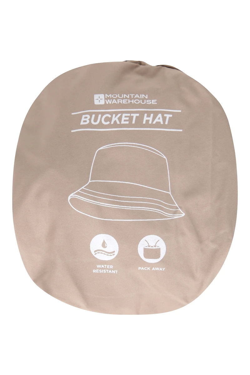 Packable Water-resistant Mens Bucket Hat