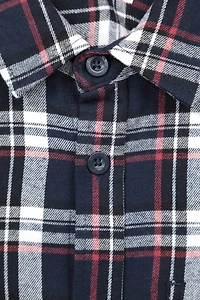 Trace Mens Flannel Short Sleeve Shirt