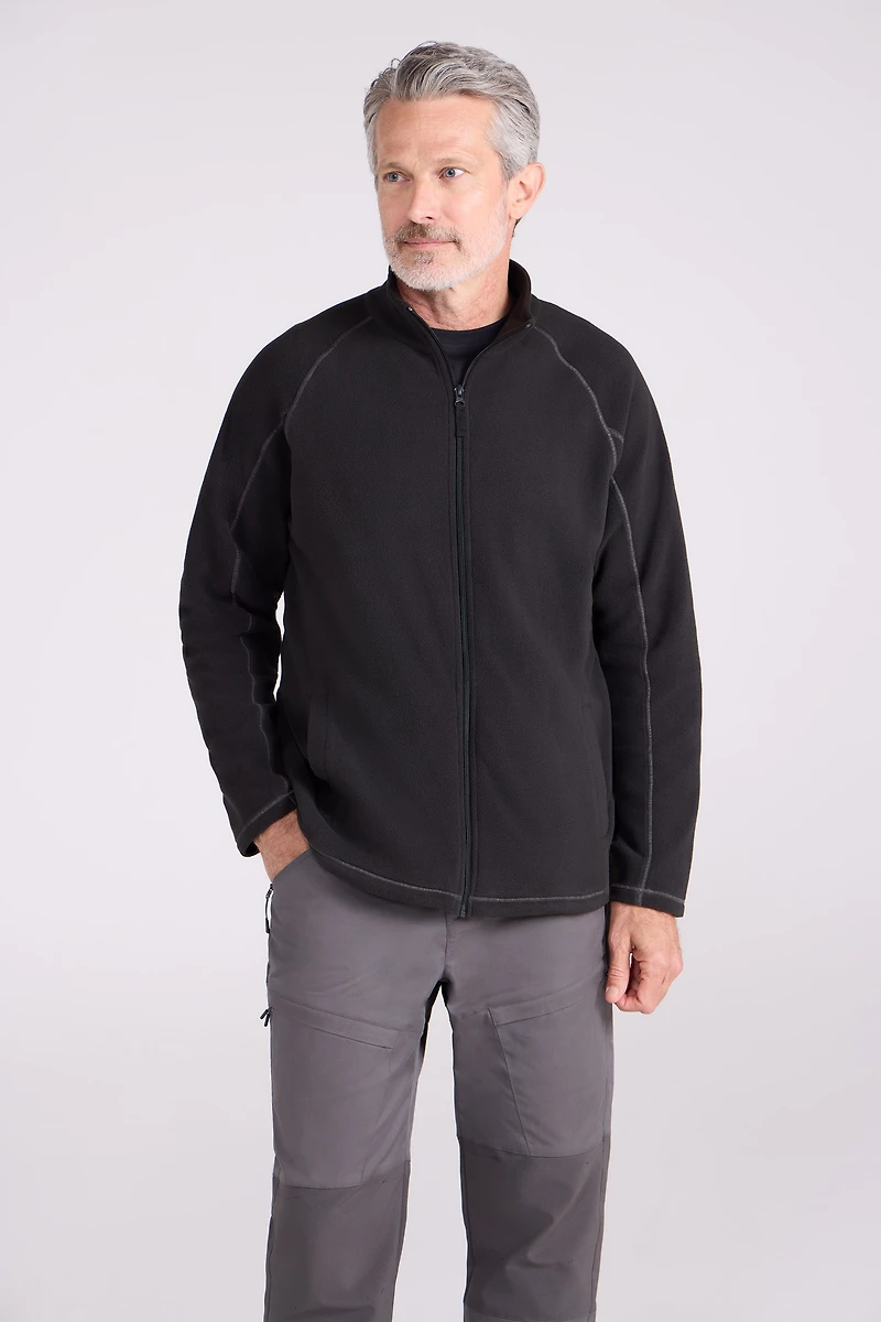 Ashbourne Mens Full Zip Fleece