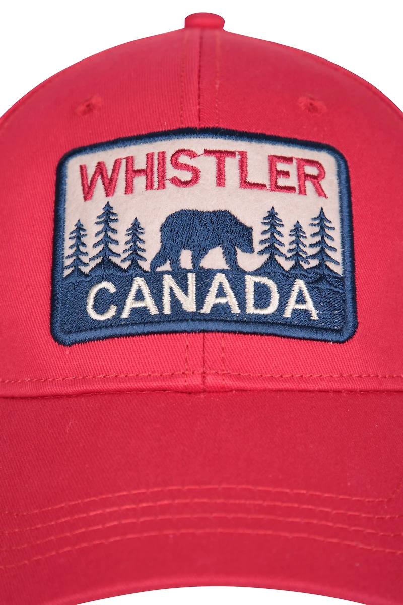Canada Whistler Mens Baseball Cap