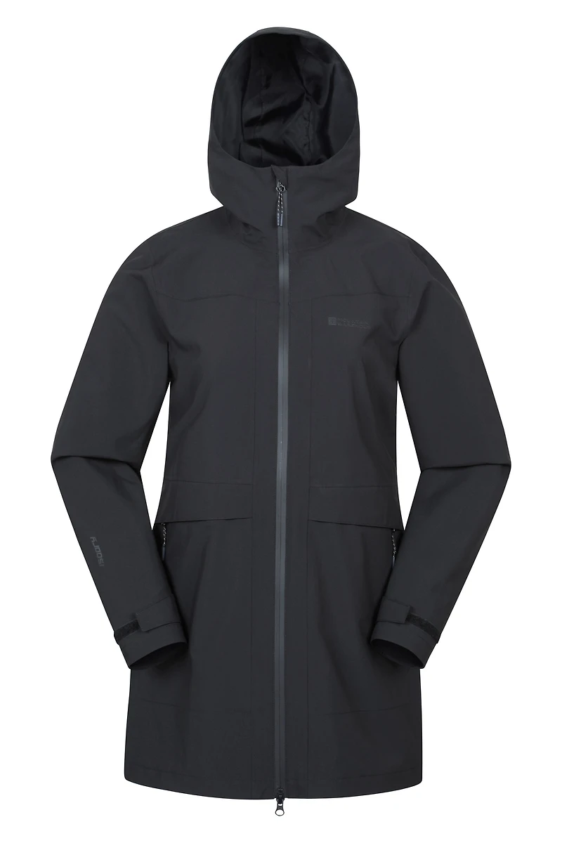 April Womens Longline Waterproof Jacket
