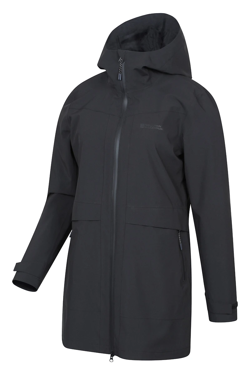 April Womens Longline Waterproof Jacket