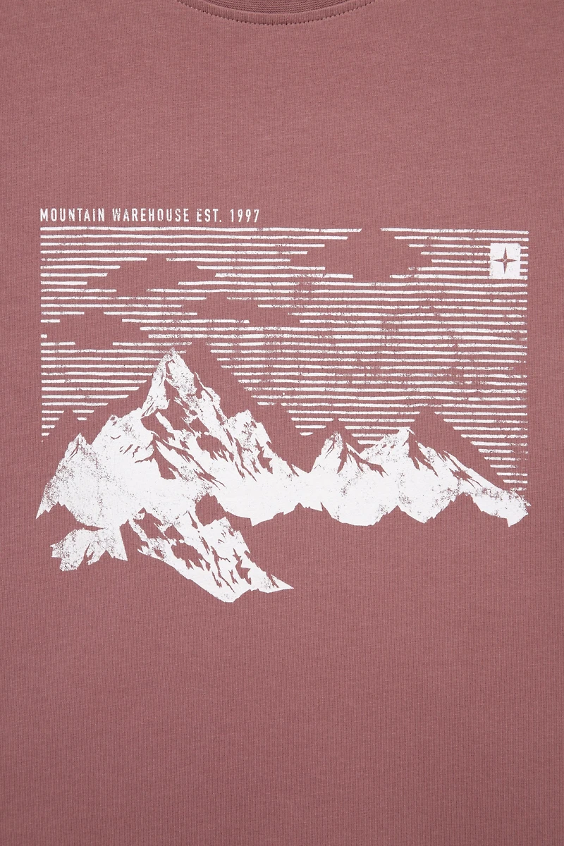 Mountain Sketch Mens T-Shirt