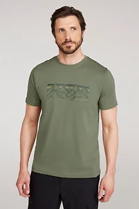 Mountain Stripe Men's Graphic T-Shirt