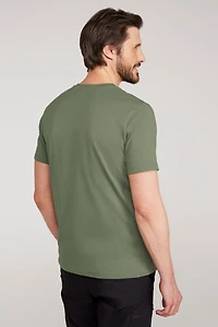 Mountain Stripe Men's Graphic T-Shirt