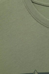 Mountain Stripe Men's Graphic T-Shirt