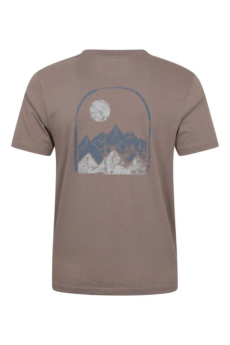 Mountain Peak Mens Graphic T-Shirt