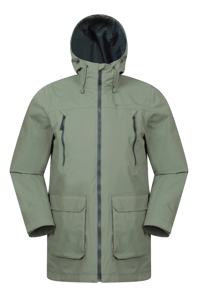 Hastings Mens Waterproof Long Jacket