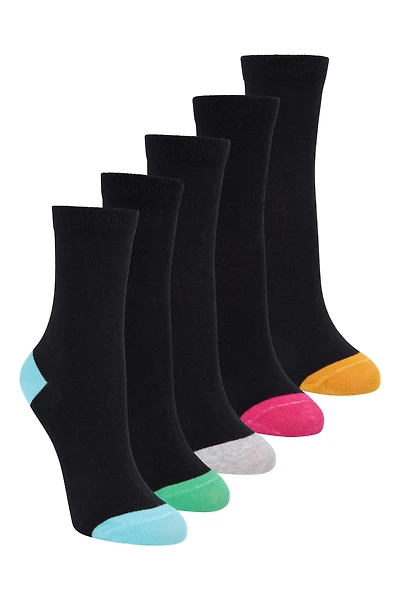Everyday Kids Polygiene Mid-Calf Socks - 5-Pack