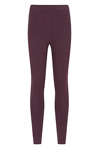 Womens Cotton Blend Midweight Leggings Multipack