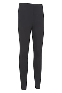 Womens Cotton Blend Midweight Leggings Multipack