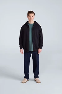 Icon Mens Logo Zip Through Hoodie
