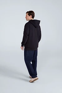 Icon Mens Logo Zip Through Hoodie