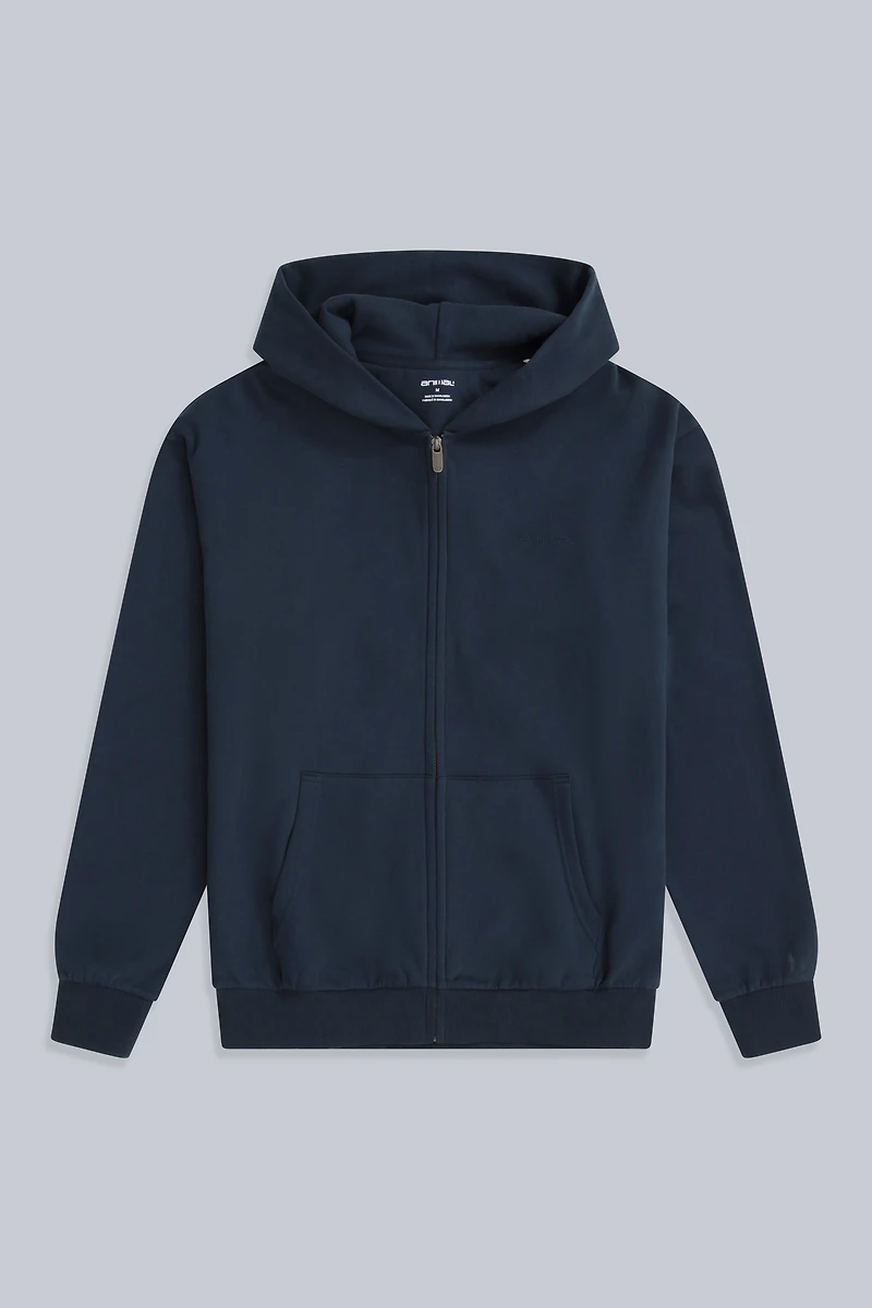 Icon Mens Logo Zip Through Hoodie