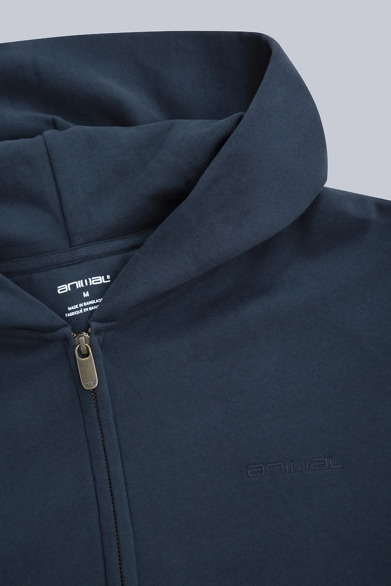 Icon Mens Logo Zip Through Hoodie
