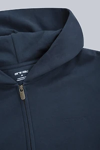 Icon Mens Logo Zip Through Hoodie