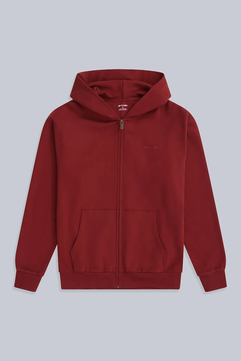 Icon Mens Logo Zip Through Hoodie