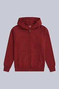 Icon Mens Logo Zip Through Hoodie
