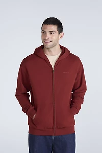 Icon Mens Logo Zip Through Hoodie