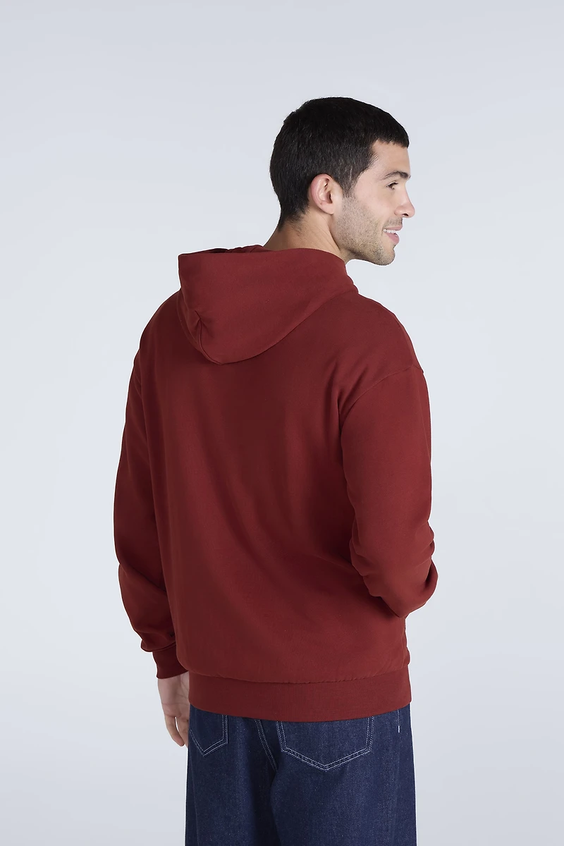 Icon Mens Logo Zip Through Hoodie