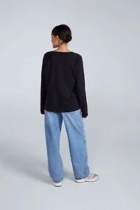 Ashleigh Womens Long Sleeve Top