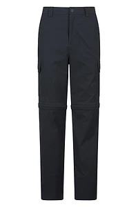 Delta Mens Cargo Stretch Zip-Off Trousers Regular