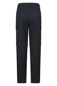 Delta Mens Cargo Stretch Zip-Off Trousers Regular