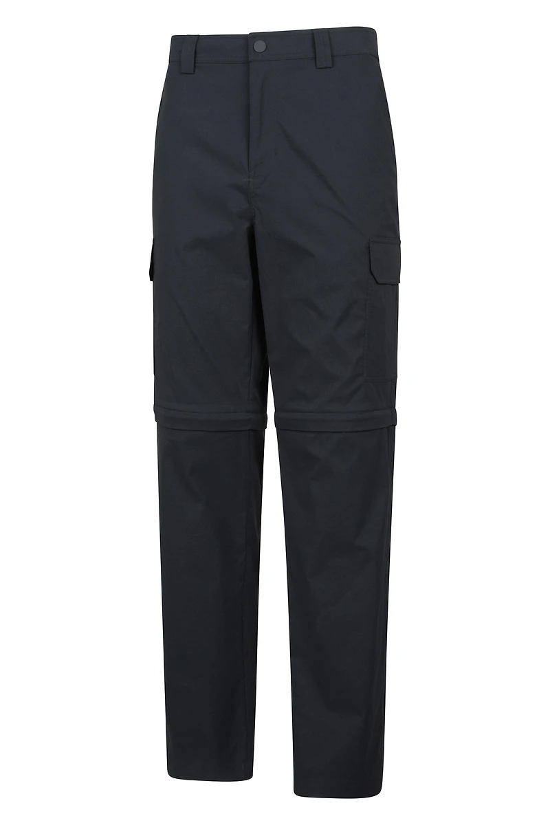Delta Mens Cargo Stretch Zip-Off Trousers Regular